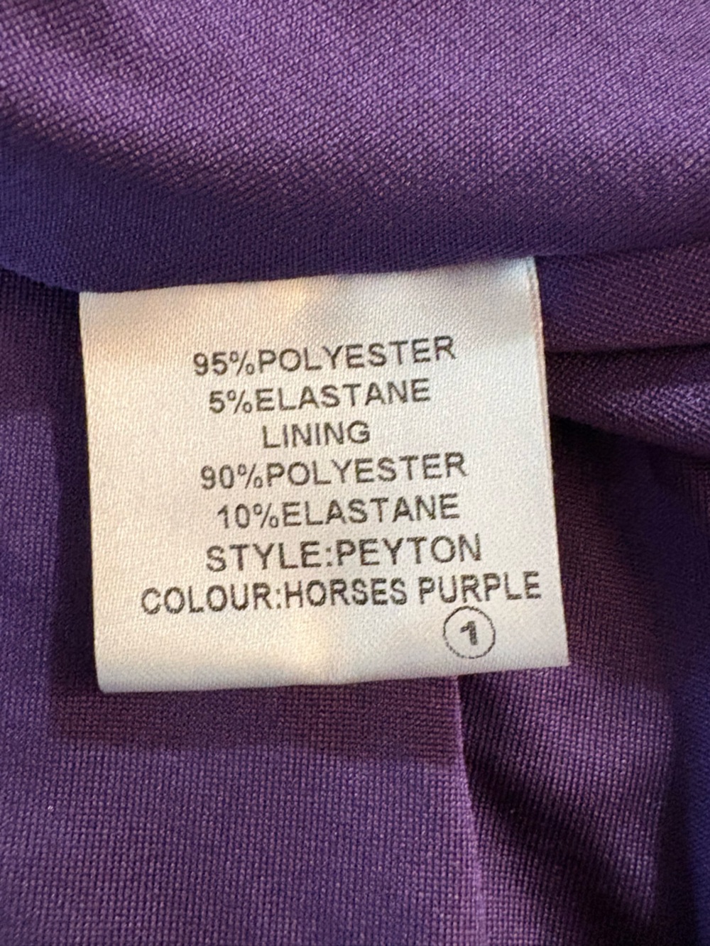 Lindy Bop Peyton Purple Horses Dress - Picture 12 of 12